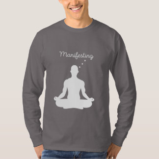 Camiseta Meditação Manifestante Visual para Vibes Positivas