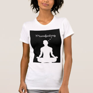 Camiseta Meditação Manifestante Visual para Vibes Positivas