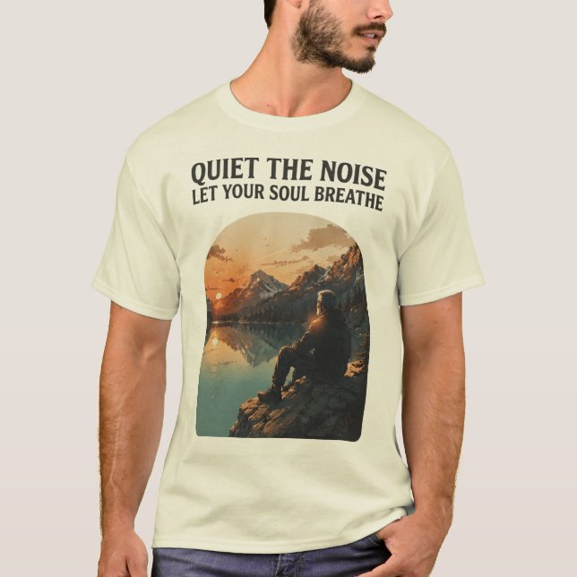 Camiseta Meditação na Montanha (Frente)