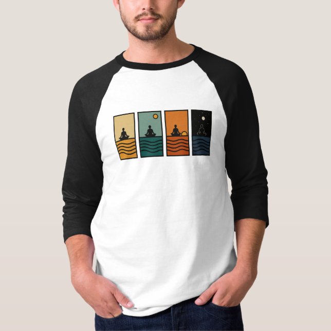 Camiseta Meditação o tempo todo - (Frente)