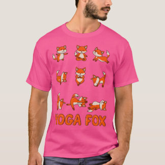 Camiseta Meditação Pose Fox Yoga Fox Yoga