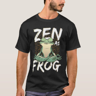 Camiseta Meditação RETF Yoga Zen como Sapo