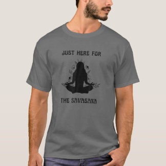Camiseta Meditação Savasana Yoga E Yogi Nova Malhação