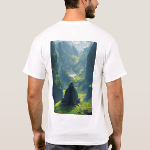 Camiseta Meditação Serene Akep Ruggded Man T-Shirt