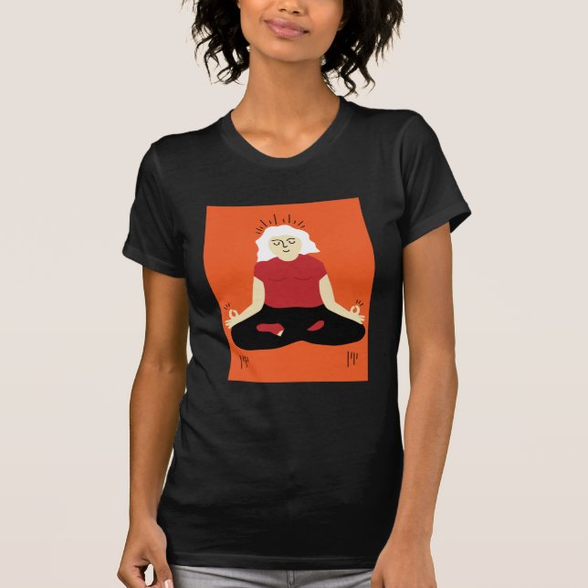 Camiseta Meditação transcendental (Frente)