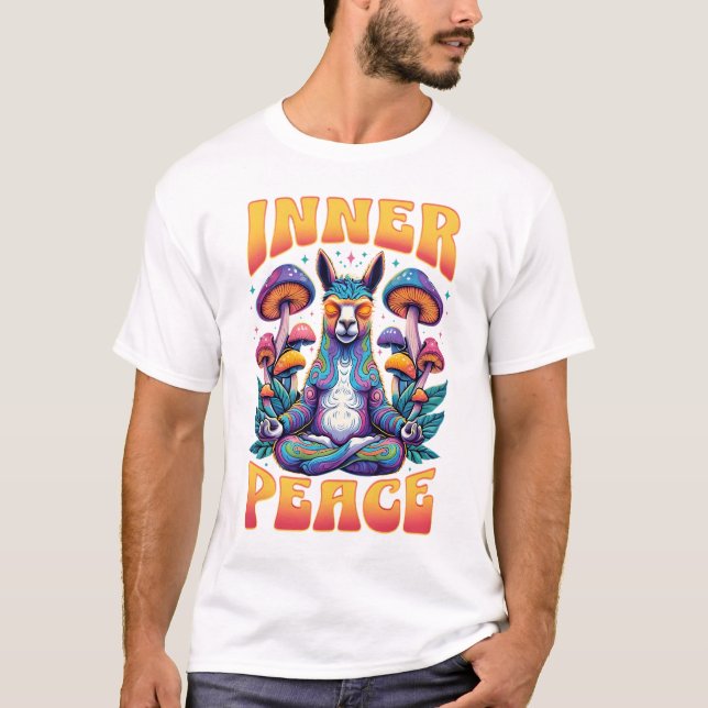 Camiseta Meditação Trippy (Frente)