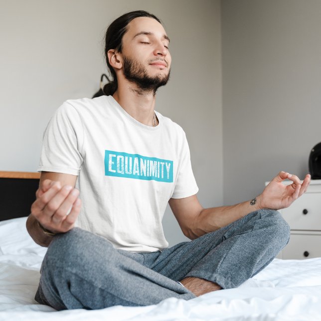 Camiseta Meditação Vipassana Equanimity Upekkha Anicca (Criador carregado)