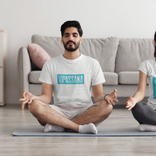 Camiseta Meditação Vipassana Para Ver O Que É