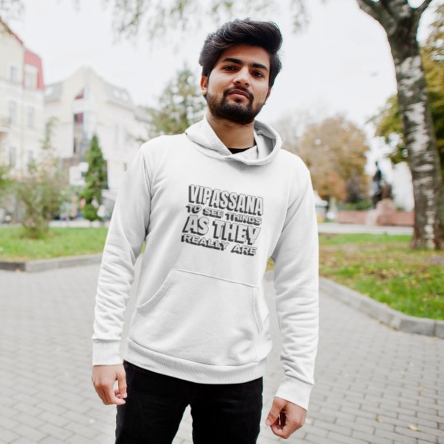 Camiseta Meditação Vipassana Para Ver O Que É (Criador carregado)