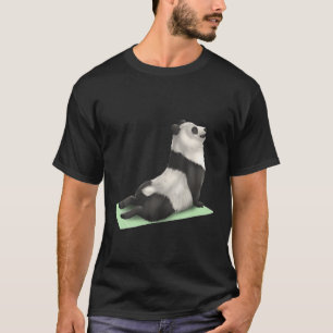 Camiseta Meditação "Zen" de Meditação de Yoga do Urso de Pa