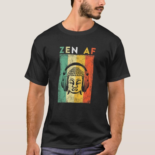Camiseta Meditação Zen de Yoga (Frente)