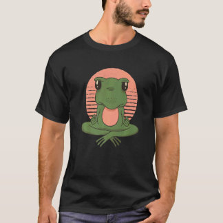 Camiseta Meditação Zen Yoga Sapo Omm