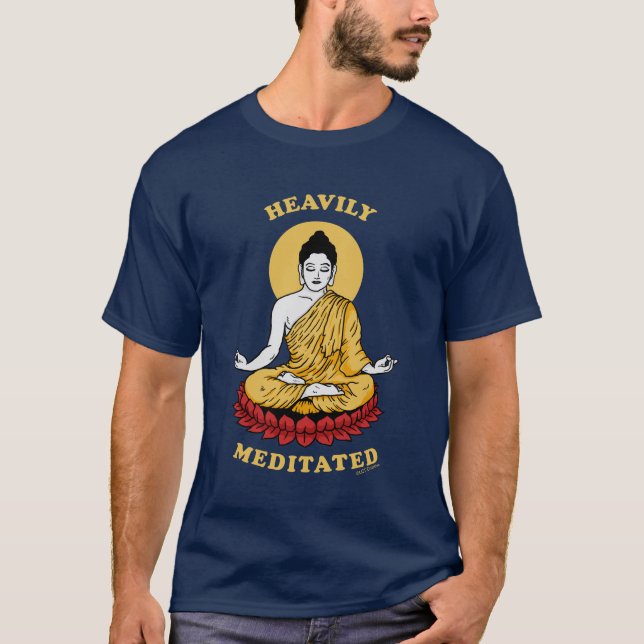 Camiseta Meditado Pesadamente (Frente)