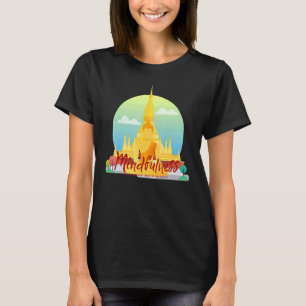 Camiseta Meditat espiritual do budismo do budismo