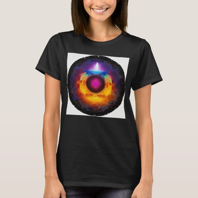 Camiseta Meditation Enlightment Spiritual Yoga Transcendent (Frente)