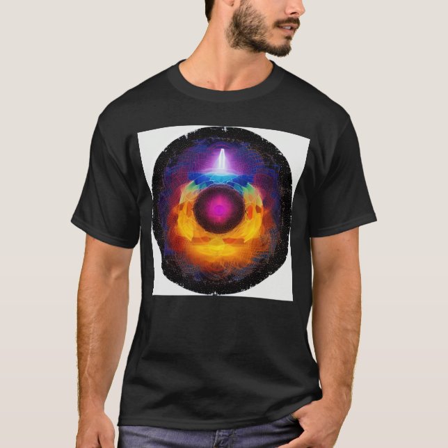 Camiseta Meditation Enlightment Spiritual Yoga Transcendent (Frente)