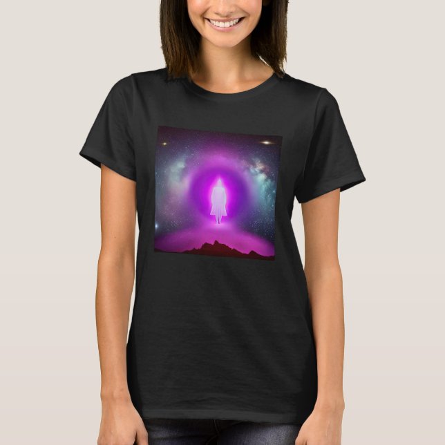 Camiseta Meditation Enlightment Spiritual Yoga Transcendent (Frente)