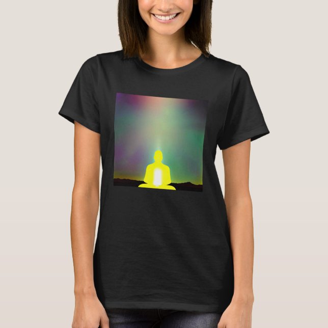 Camiseta Meditation Enlightment Spiritual Yoga Transcendent (Frente)