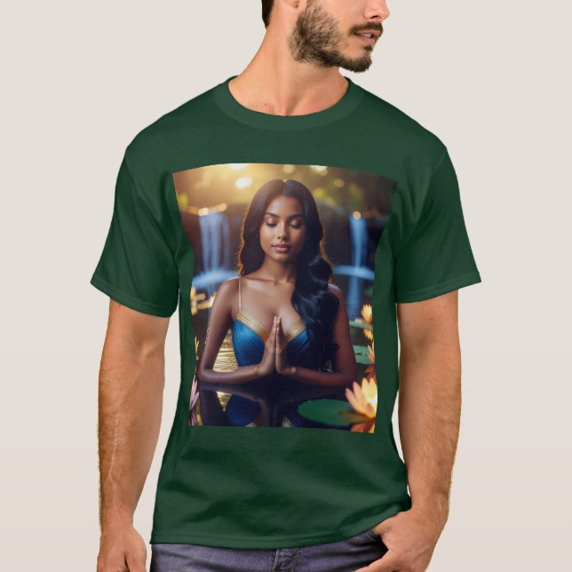 CAMISETA MEDITATION - YOGA - WELLNESS - CARPE DIEM (Frente)