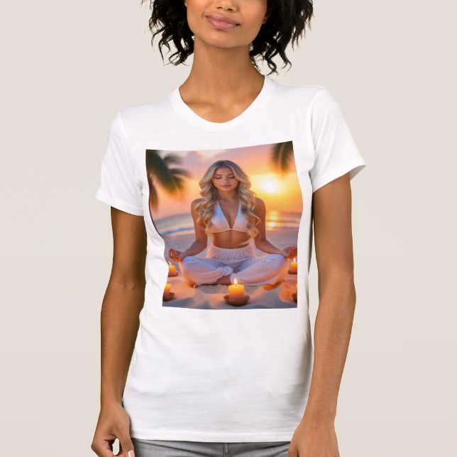 CAMISETA MEDITATION - YOGA - WELLNESS - CARPE DIEM (Frente)