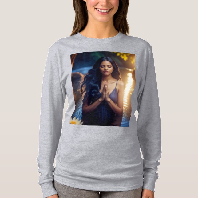 CAMISETA MEDITATION - YOGA - WELLNESS - CARPE DIEM (Frente)