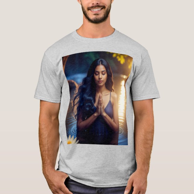 CAMISETA MEDITATION - YOGA - WELLNESS - CARPE DIEM (Frente)