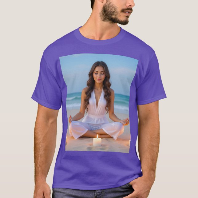CAMISETA MEDITATION - YOGA - WELLNESS - CARPE DIEM (Frente)