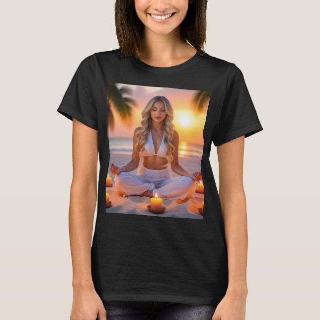 CAMISETA MEDITATION - YOGA - WELLNESS - CARPE DIEM (Frente)