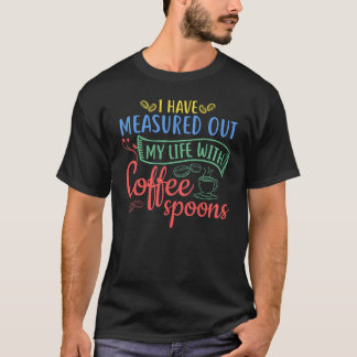 Camiseta Mediu meu curso de vida Cafézeiro bebedor de café