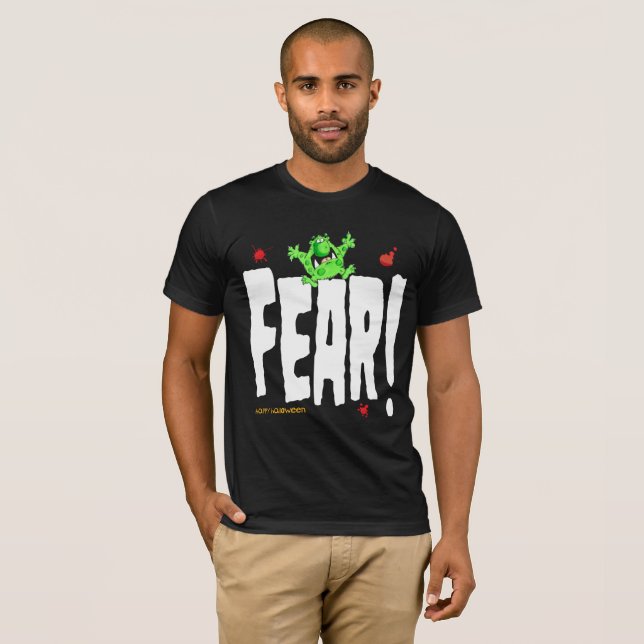 Camiseta Medo!!! (Frente Completa)