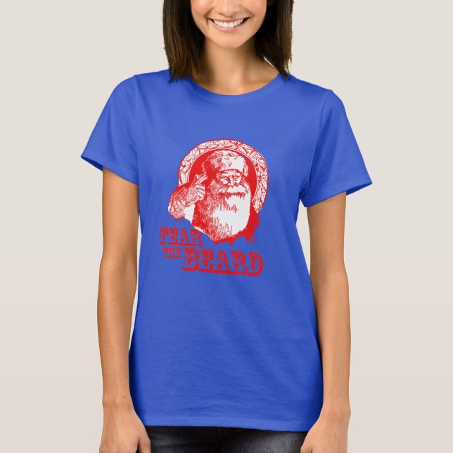 Camiseta Medo da barba (Frente)