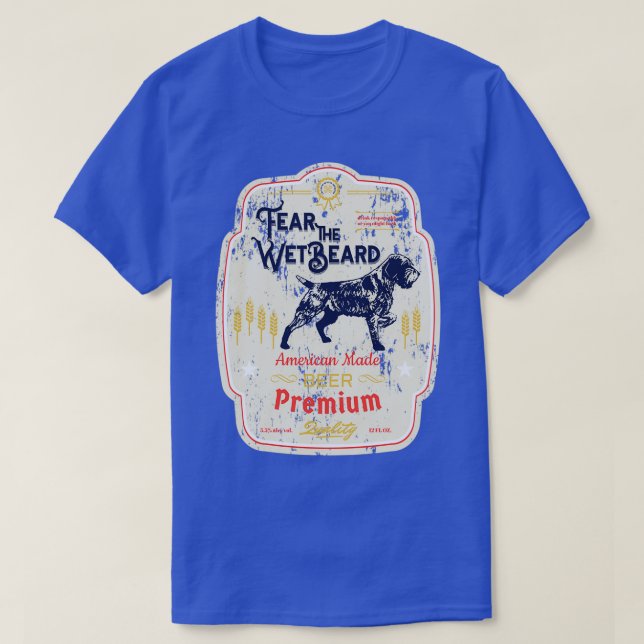 CAMISETA MEDO DA BARRA MOLHADA (Frente do Design)