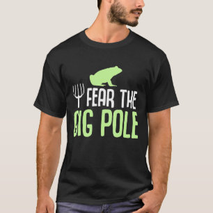 Camiseta Medo Da Caça Ao Sapo Do Sapo Do Gig Pole