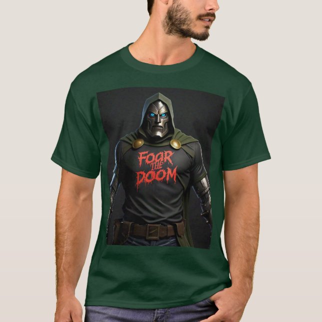 Camiseta Medo da Camisa-T da Doom (Frente)