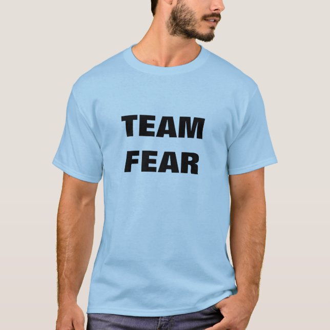 CAMISETA MEDO DA EQUIPE (Frente)
