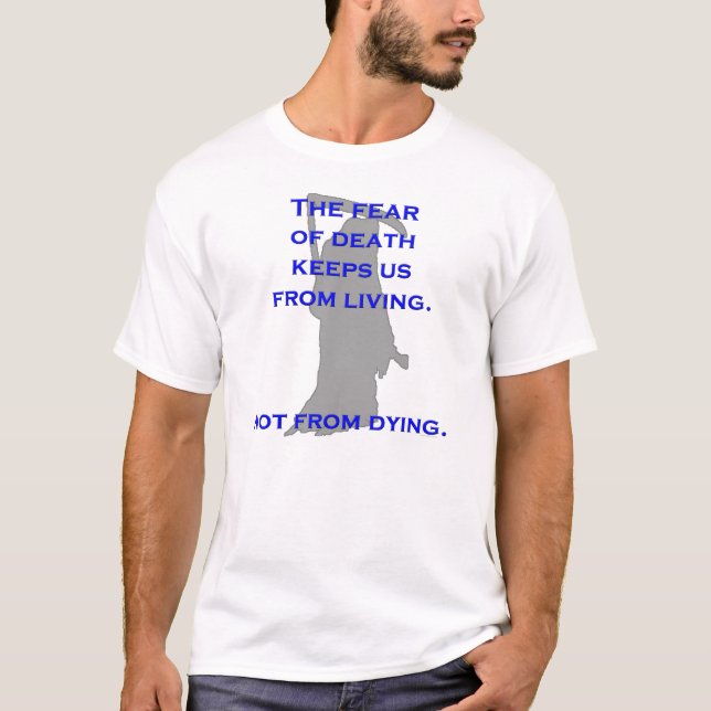 Camiseta Medo da morte (Frente)