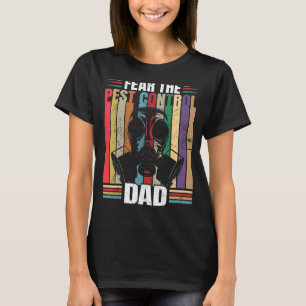 Camiseta Medo Da Ordem De Produção De Retrorprofissional Do