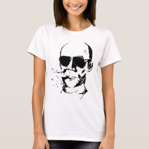 Camiseta Medo das mulheres dos homens do caçador S Thompso