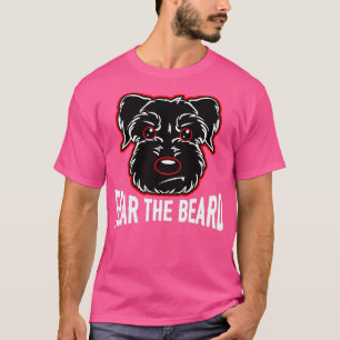 Camiseta Medo de Beard Schnauzer
