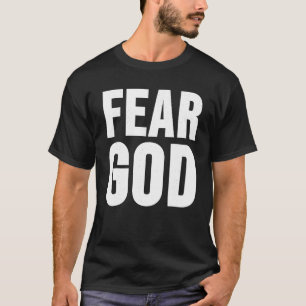 Camiseta Medo de Deus T Shirt
