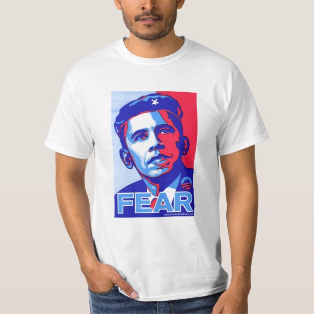 Camiseta MEDO de Obama (Frente)