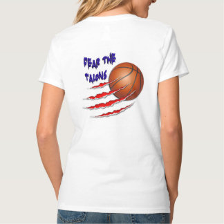 Camiseta Medo de SEBC o t-shirt do V-pescoço da senhora das