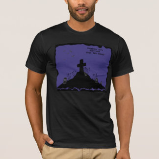 Camiseta Medo de Virginia City, Montana o cemitério da
