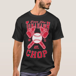 Camiseta Medo Desapontado O Tomahawk Chop 1871