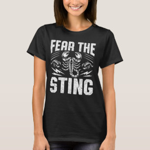 Camiseta Medo do Escorpião de Ponta