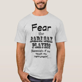 Camiseta Medo Do Jogador De Bari Sax