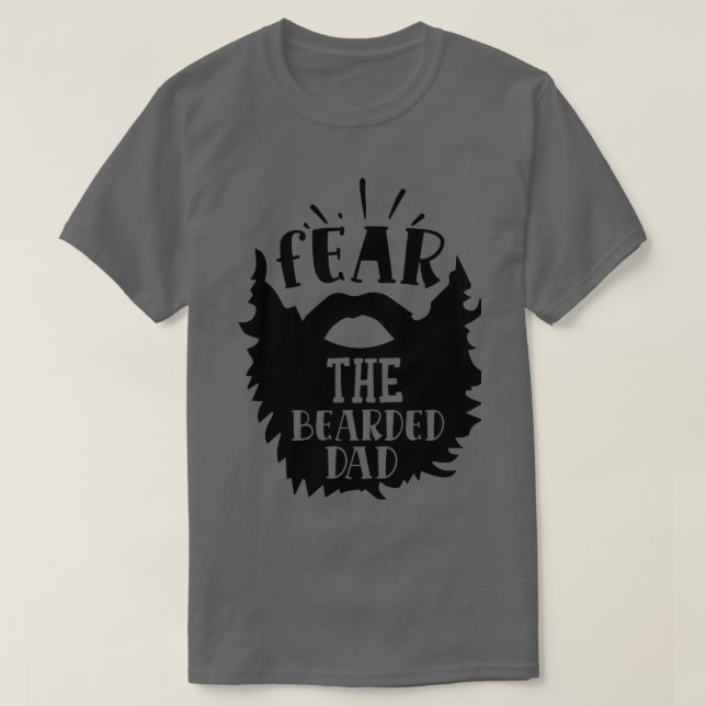 Camiseta Medo do pai com barba 1 (Frente do Design)