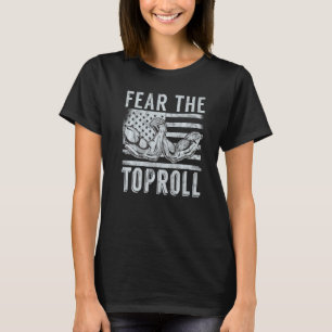 Camiseta Medo Do Sinalizador Toproll US - Luta Do Braço Vin