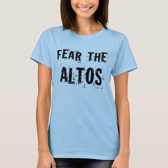Camiseta Medo dos altos (Frente)