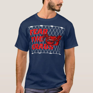 Camiseta Medo dos caranguejos que mais morrem pegam 1